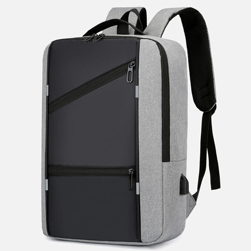 

Men's Waterproof Backpack 17 inches Laptop Bags Casual Business Men Computer Backpack Bag Back Light Anti theft Travel Backpack