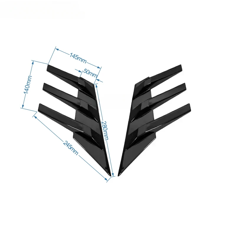 Задний боковой спойлер на лобовое стекло для CHANGAN UNI-V Внешнее Декоративное заднее
