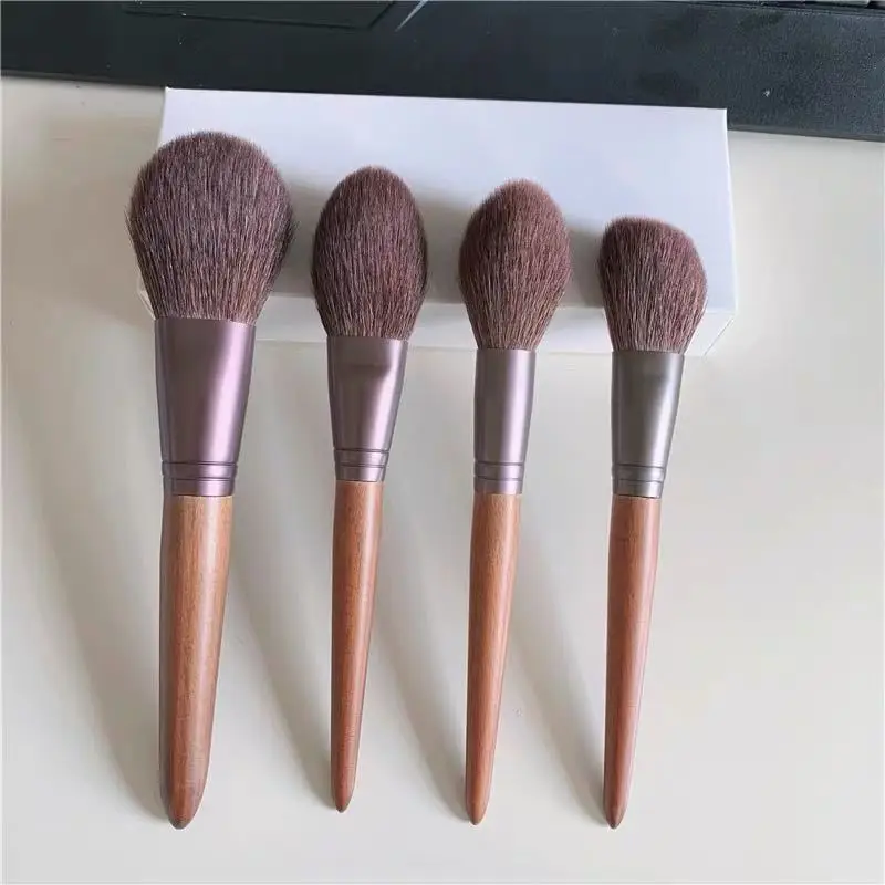 

Exquisite new wool Powder Brush Animal hair Fire Blush Brush Contouring Brush Ultra soft makeup brush Makeup tools