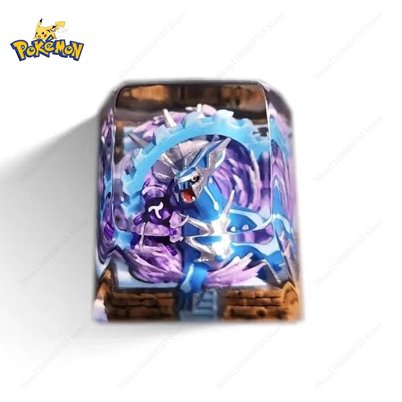 Колпачки для клавиш в стиле аниме Pokemon Pikachu Dragonite индивидуальные прозрачные