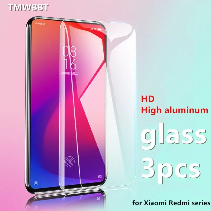 

LVOEST 3Pcs Full Cover Tempered Glass For Xiaomi Redmi Note 11 9 8 7 10 6 Pro 8T 9S 10S 10T Screen Protector on Redmi 9A 8 8A 10