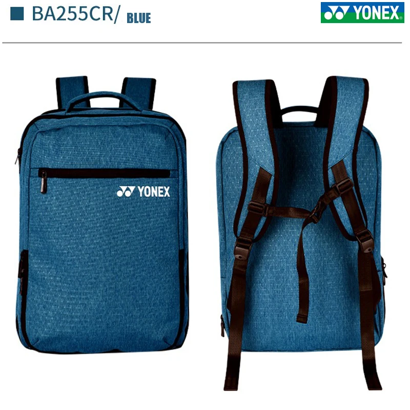 YONEX Scalable Design Plaid Badminton Backpack For 3-4 Rackets Light Durable Tennis Racquet Bag With Shoes Compartment Women Men