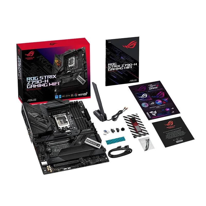 

ASUS Inter PRIME Z790-H WIFI Motherboard D5 7200MHz+OC Desktop PCIe5.0 Socket LGA 1700 for 13th & 12th Gen Core placa mae
