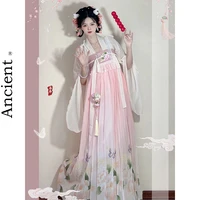 sweet hanfu woman chinese traditional dress fashionable fresh national dance clothes kimonos hanbok cosplay tang dynas