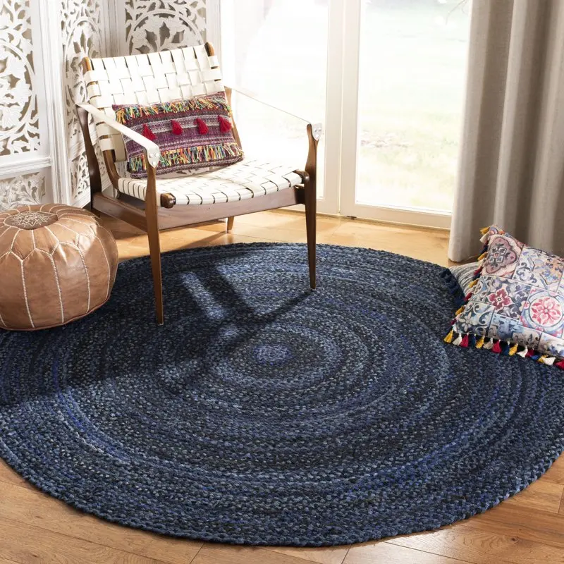 

- 7'8"x10'9" 7'8"x10'9" Colorful Braided Winifred Area Rug - Enhance Your Home with Eye-Catching Style