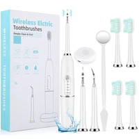 electric dental stone removal with teethbrush heads tartar calculus remover teeth whitening portable scaler tooth cleaner usb