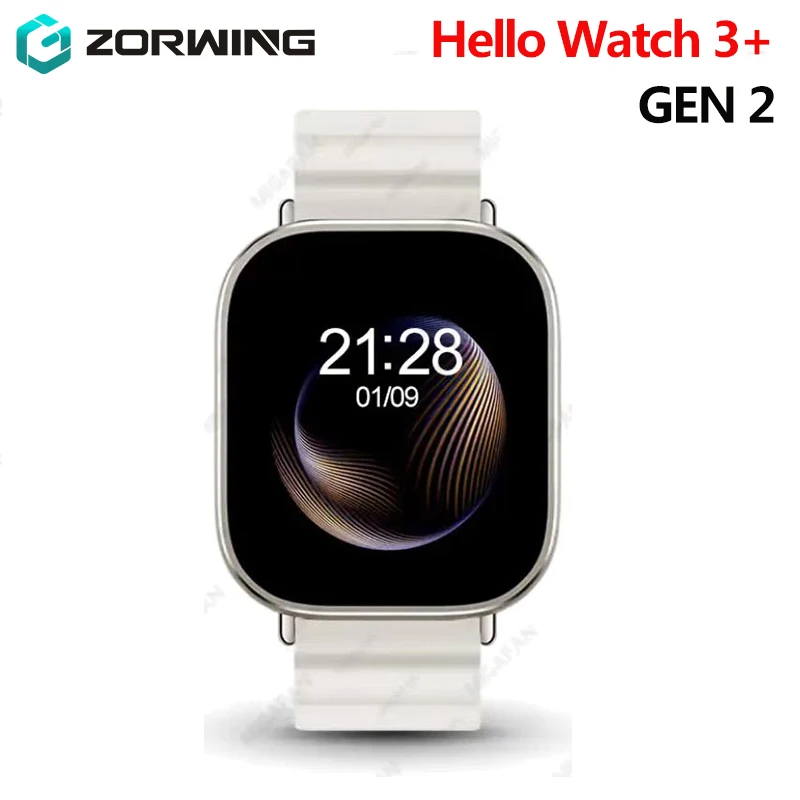 Смарт-часы Hello Watch 3+ Gen2 AMOLED мужские умные часы с записью фотоальбома всегда