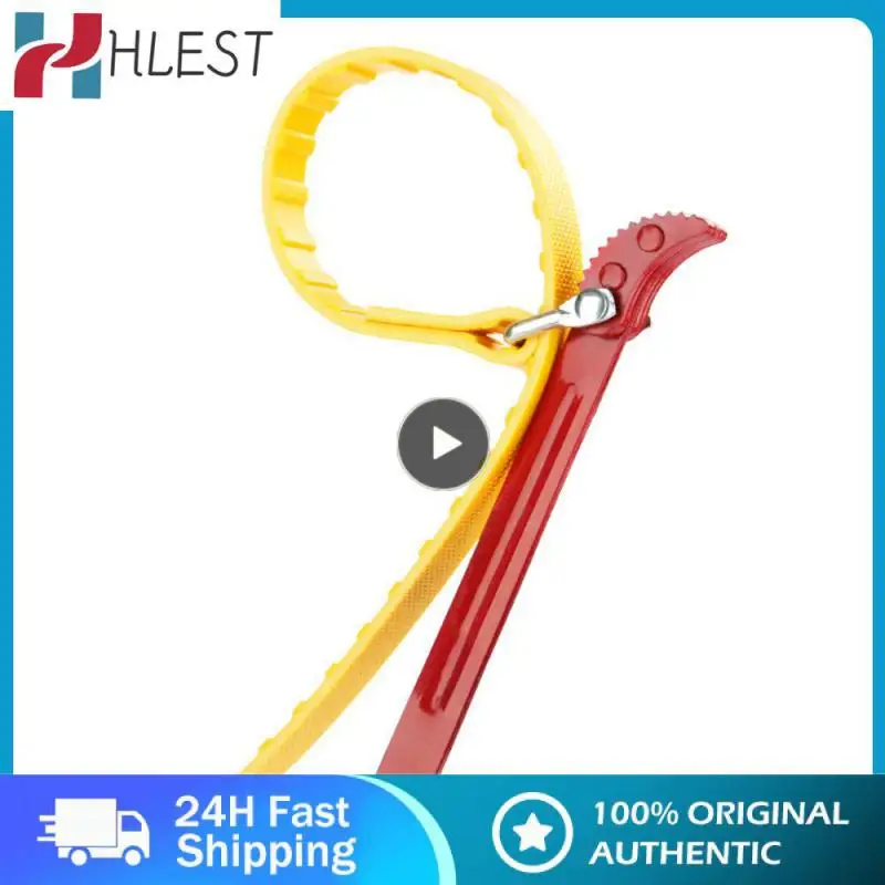 

Yellow Non-slip Belt Wrench Non-slip Durable Without Deformation Belt Wrench Adjustable Size Rugged And Durable Repair Parts Red