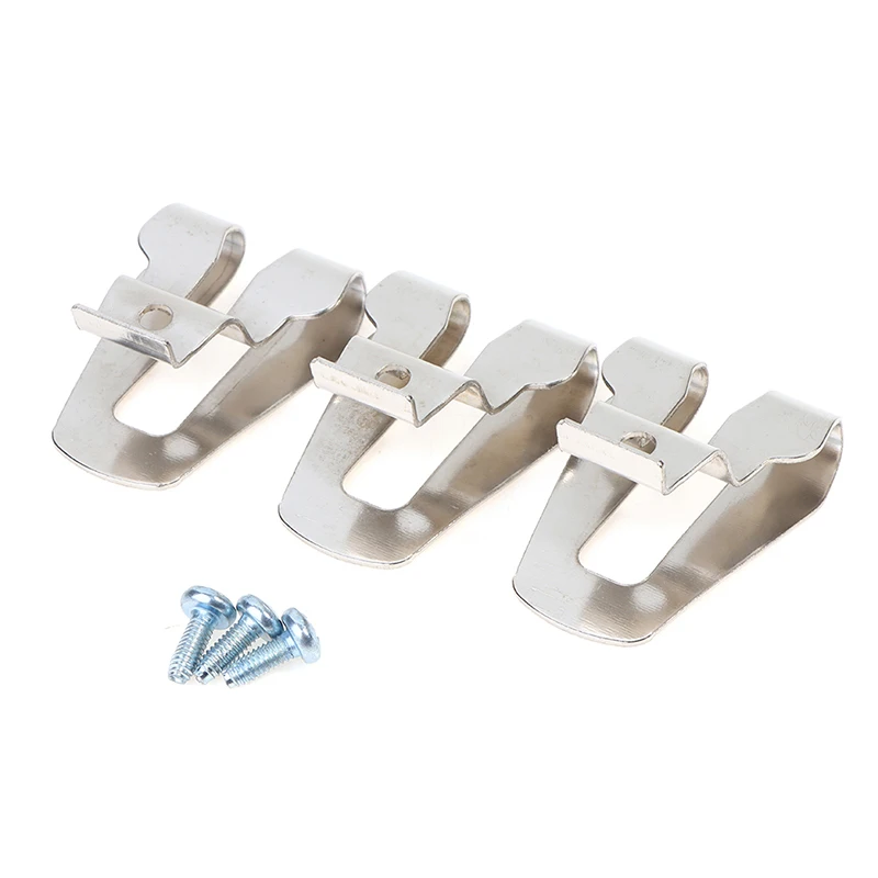 

3 Pcs Belt Clip Hook For Makita 18V Max Tools With 8mm Cap Studs Screws For DTD152 DTD145 Tool Waist Buckle Hook Belt Buckle