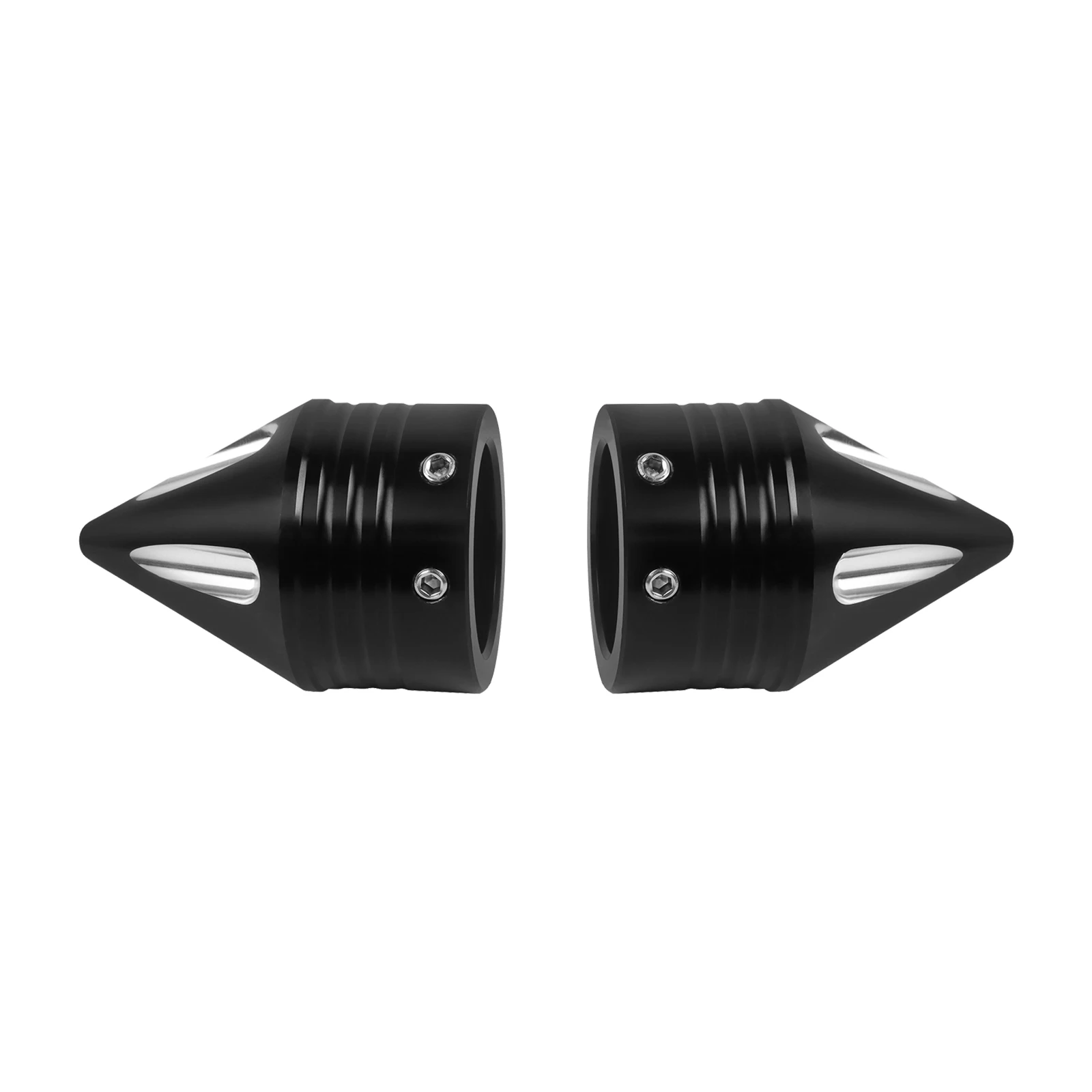 Колпачки для передней оси Harley Sportster XL Touring Road King FLHX Dyna 2008-Up Softail Fat Boy VRSC витые