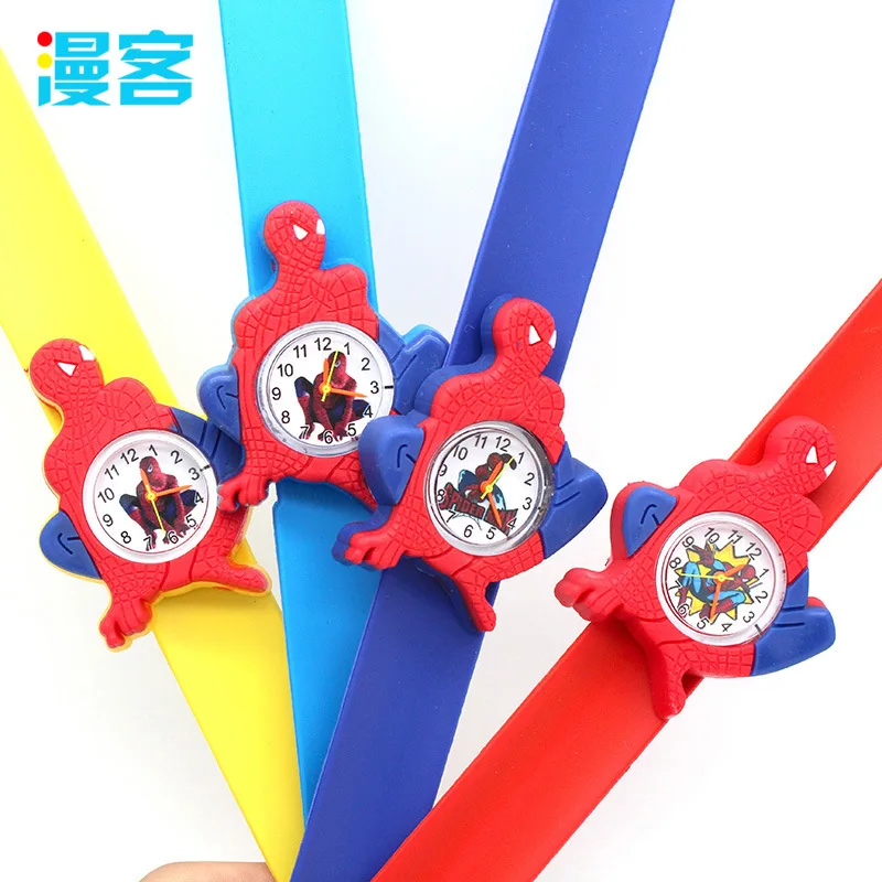 

Marvel anime character Spider-Man children's toy watch pat watch boy girl birthday gift