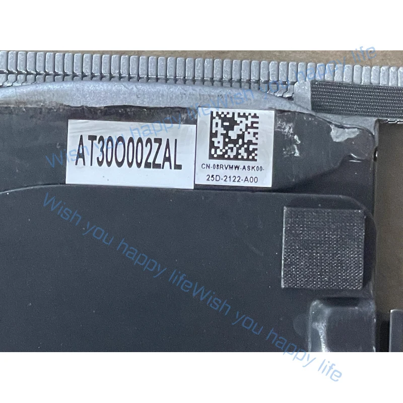 Новый термомодуль для Dell Precision 7560 M7560: кулер для процессора и графического процессора (08RVMW) (art.: 3920da504b96c) - 3920da504b96c