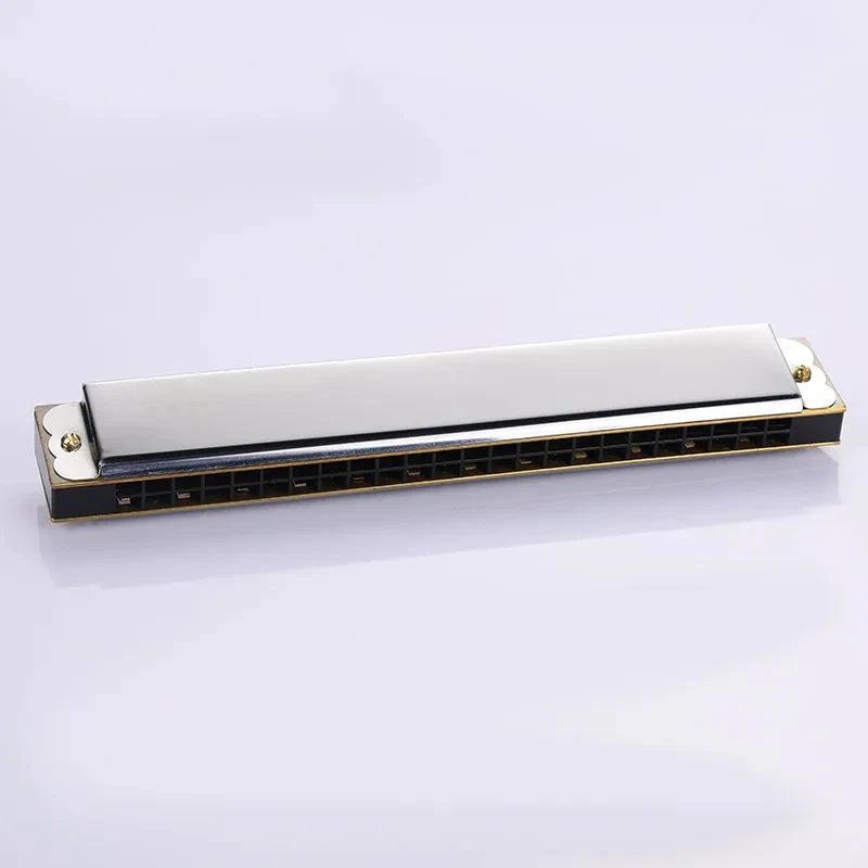 

European high-quality professional harmonica 24-hole polyphonic accent echo imported gong beginner adult musical instrument