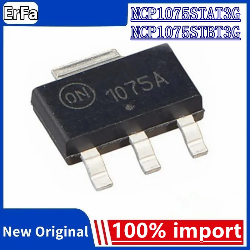 5 шт., ncp1075стат3g SOT-223 NCP1075 1075A NCP1075STBT3G 1075B 100% Новинка