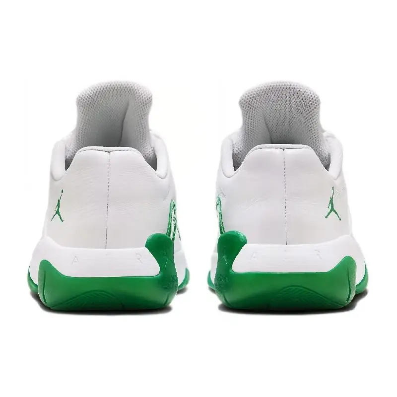 Женские кроссовки Nike Jordan 11 низкие белые Lucky Green DV2629-131