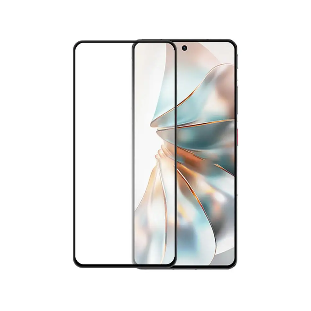 Полноэкранная закаленная пленка для Nubia Z60S Pro двухсильная стеклянная трафаретной