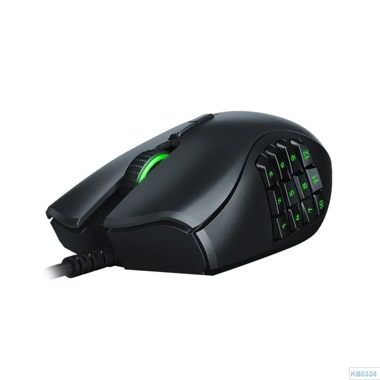 

Razer Naga Trinity 16000 DPI Optical 19-keys Programmable Up to 450 inches per second moving speed Wired Mouse