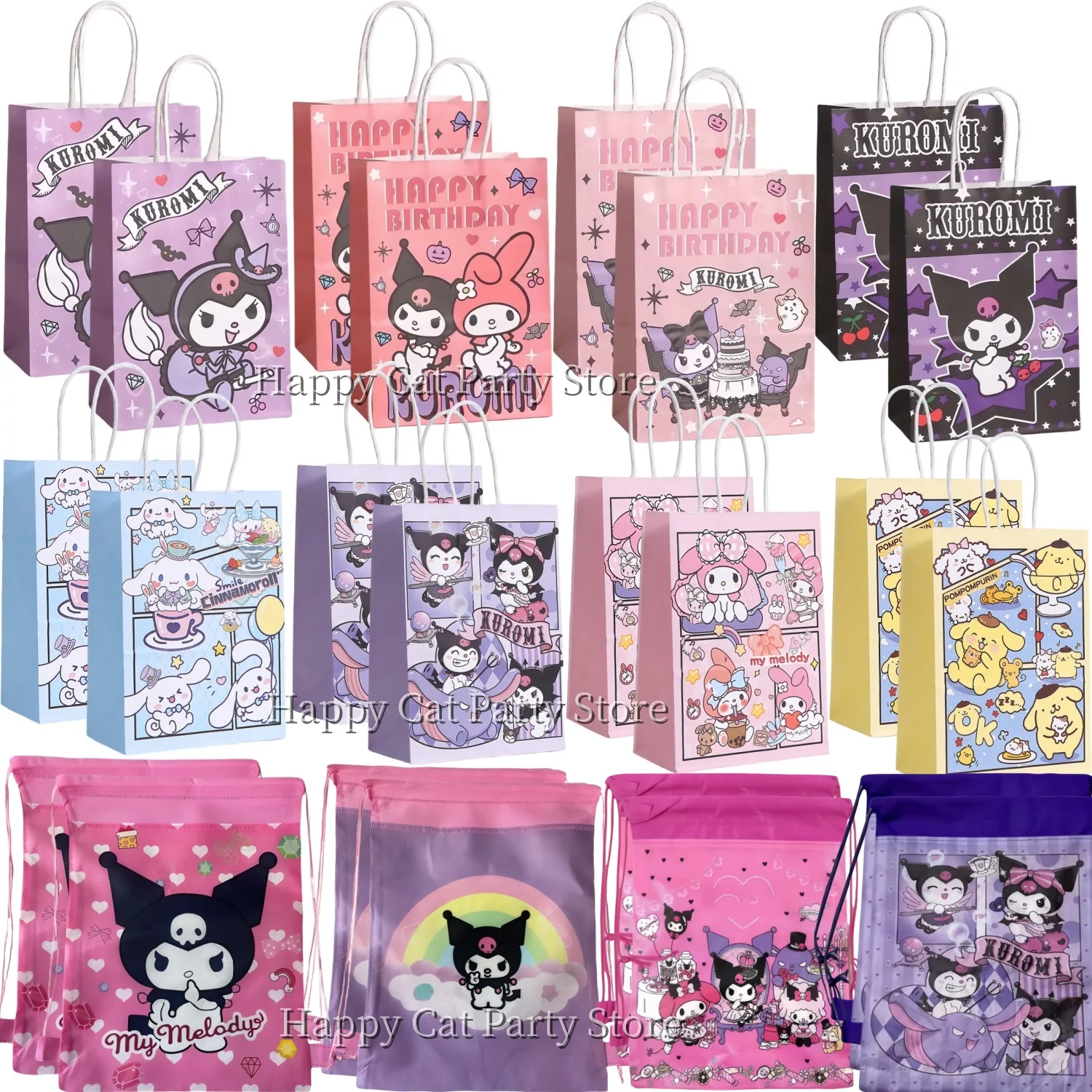 Бумажные подарочные пакеты Cinnamoroll украшение на день рождения сумка для конфет