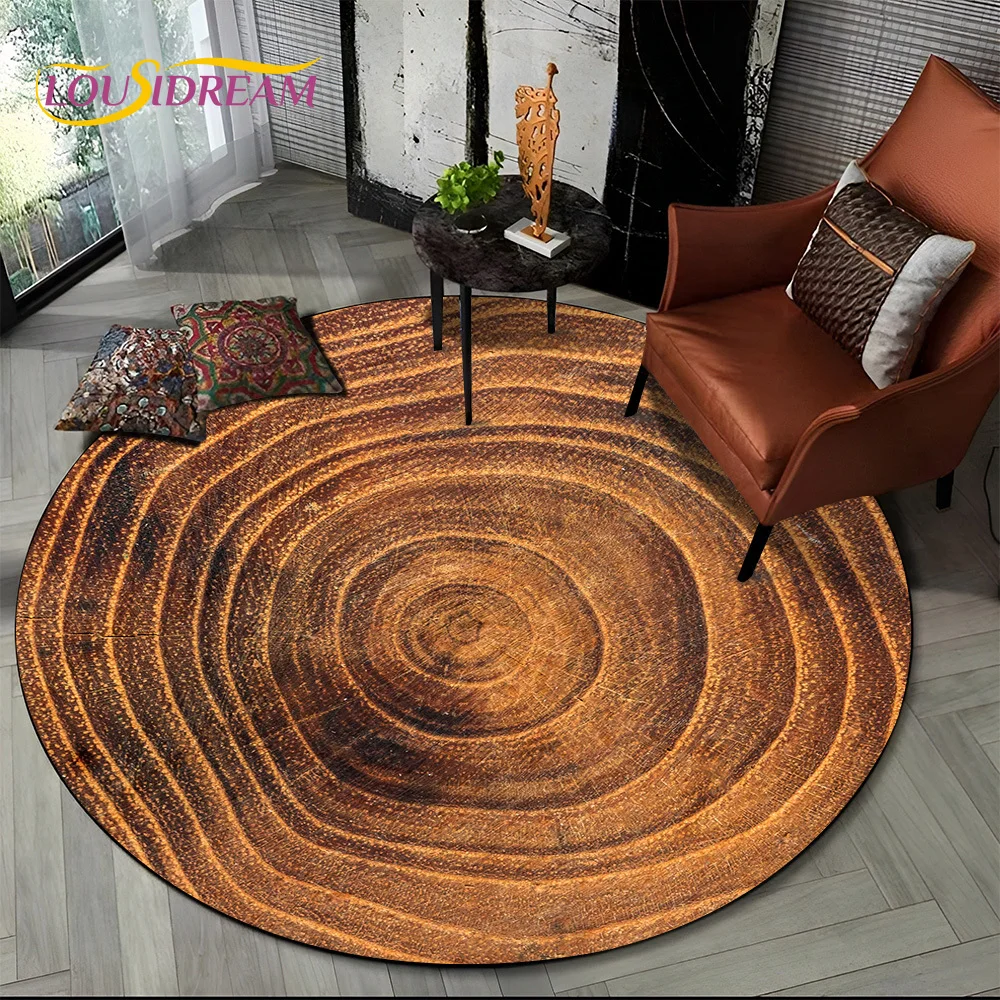 LOUSIDREAM 3D цветной круглый ковёр