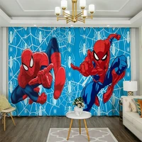 2 panels disney spiderman blackout curtains for childrens room custom curtains shading curtain for bedroom home decor