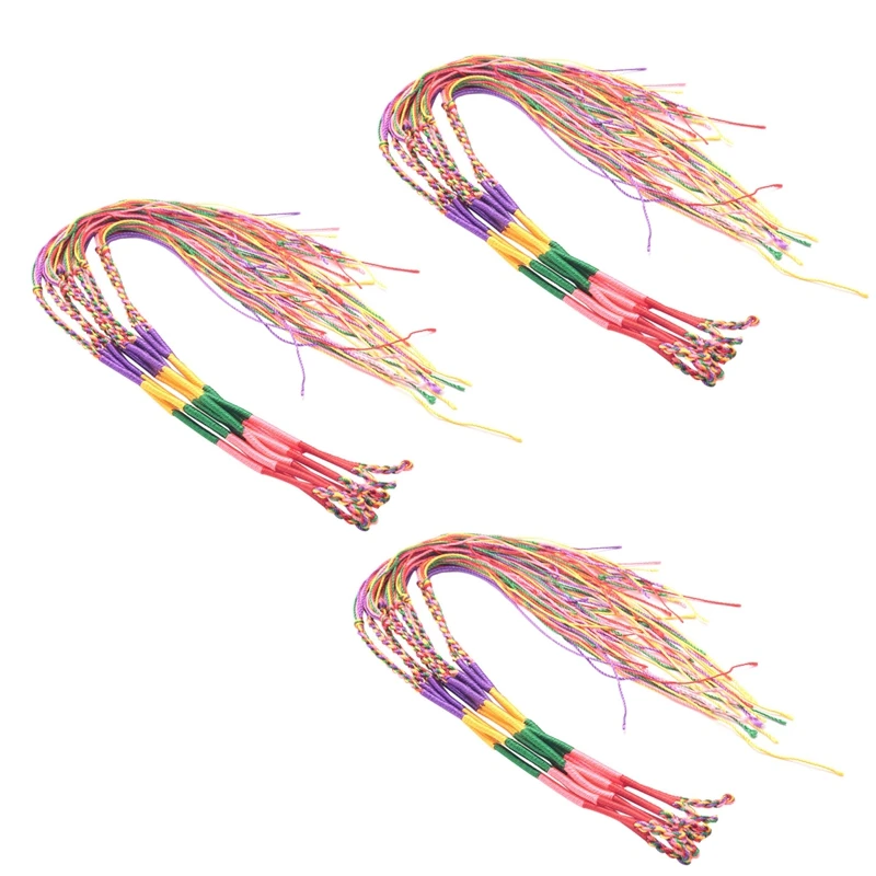 

27 x Hippie Style Braided Thread Friendship Bracelets Wrist Ankle Bracelet--Radom Color