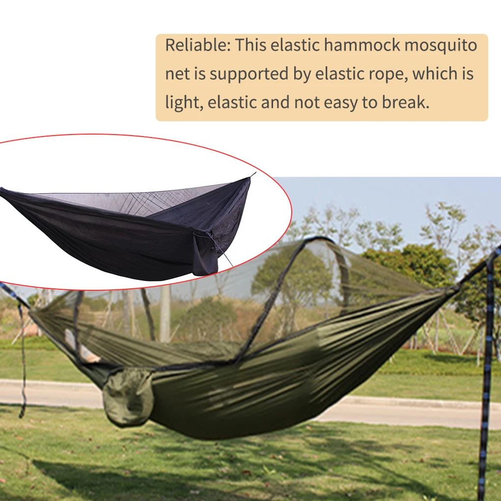 

270 140cm Hammock with Mosquito Net Hammock Lightweight Hanging Tent