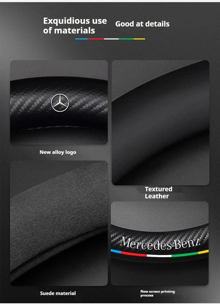 Для Mercedes-Benz A B C E V R-Class C43 CLA GLA GLB GLC GLK SLK SL Vito ML Автомобильный замшевый