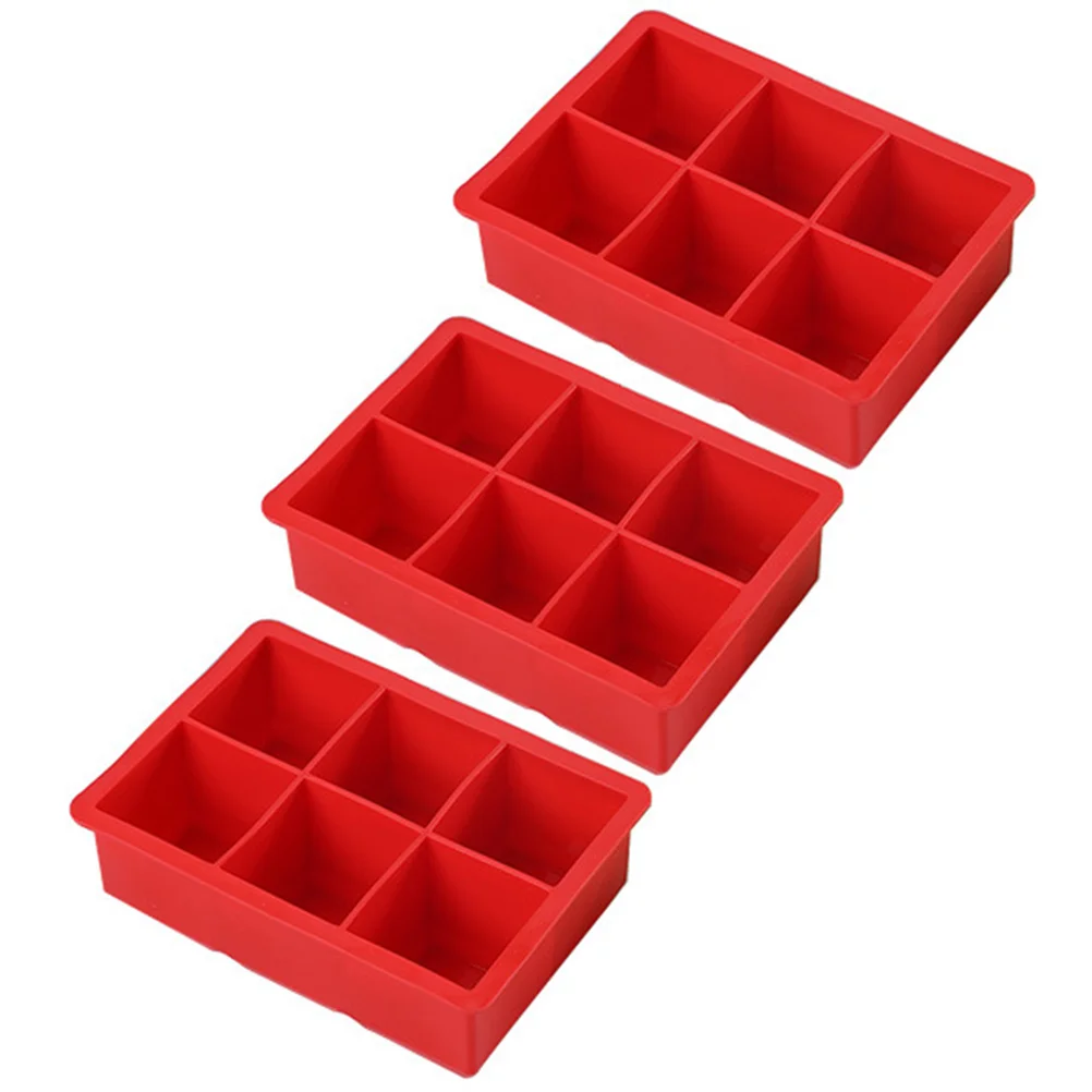 

3pcs Square Muffin Pan Brownie Pan Tool Square Pan Supplies Cupcake Pan Square Cake Pan