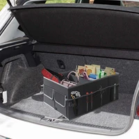 car trunk organizer collapsible automotive organizer for storage expandable cargo trunk storage vehicle organizer with non slip
