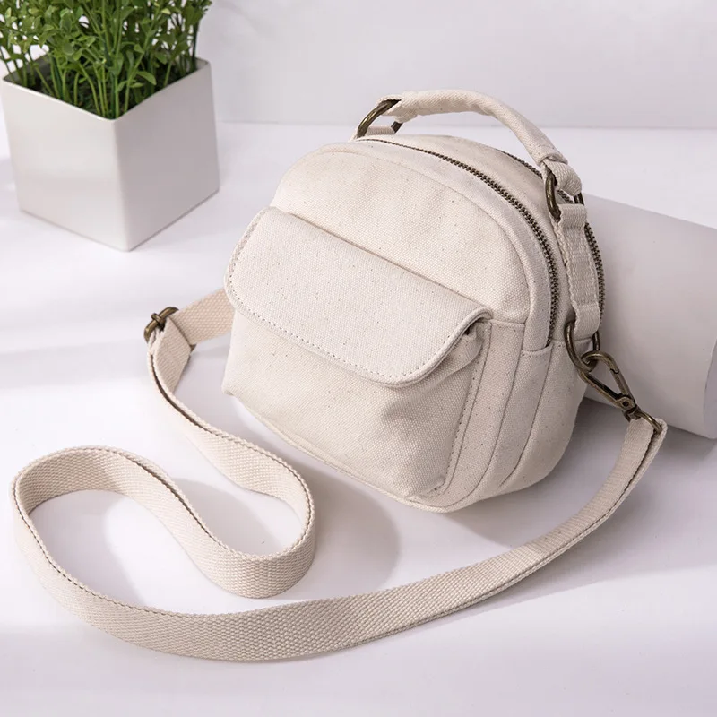 

Маленькая Холщовая Сумка-тоут для женщин и мужчин, сумочка на ремне через плечо, Женский мессенджер высокого качества, Дамский кошелек для т...