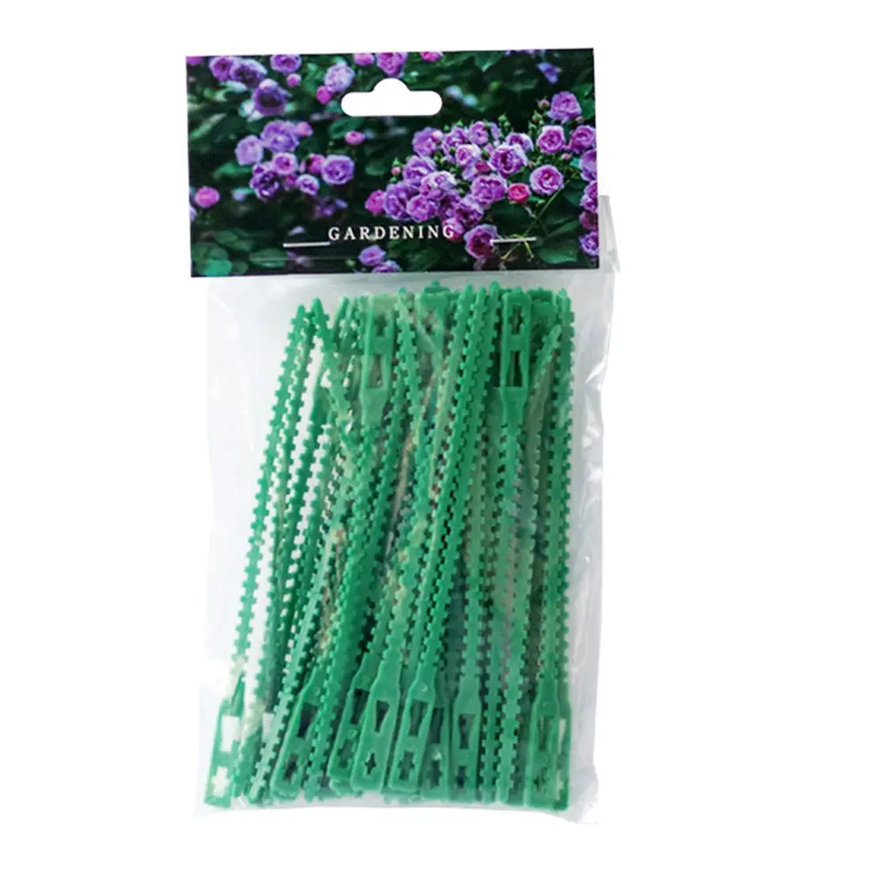 

Plant Ties Bundle Fixed Gardening Accessories Figure 8 Fixed Buckle Garden Ties With Fish Bone Tie Line Gardening Supplies
