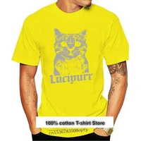 camiseta con estampado de lucifer occult sat%c3%a1nico cat lucipurr antichristmas baphomet 666