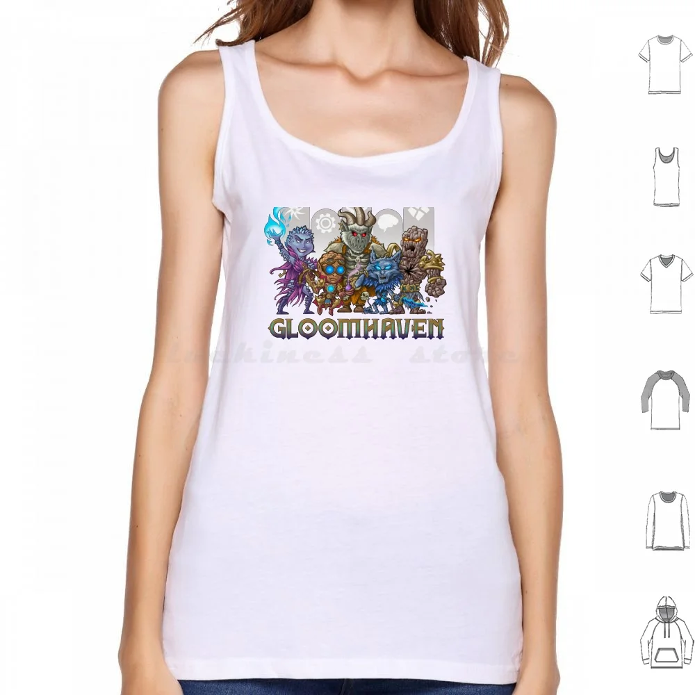 Майки для настольных игр gloomhavin с принтом, хлопковые майки с принтом и надписью «Eat Sleep Repeat», Eurogame 999 Games Bgg