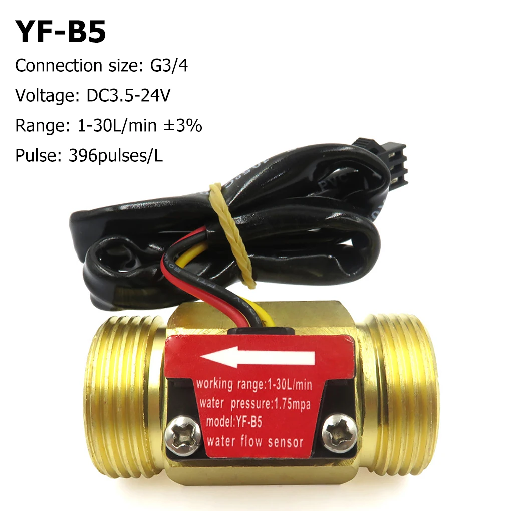 

Латунный датчик расхода воды G1/2 G3/4 G1