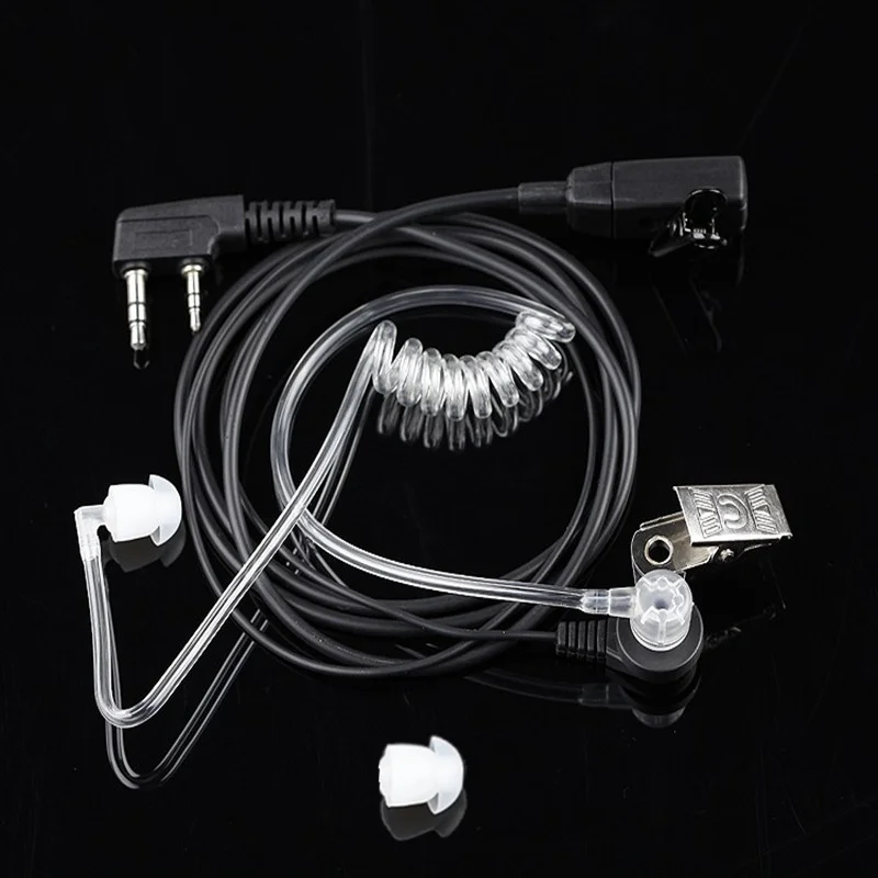 

Baofeng Covert Acoustic Air Tube Mic Microphone Earphone Earbud Headset Earpiece Headphone For Kenwood Walkie Talkie Radio