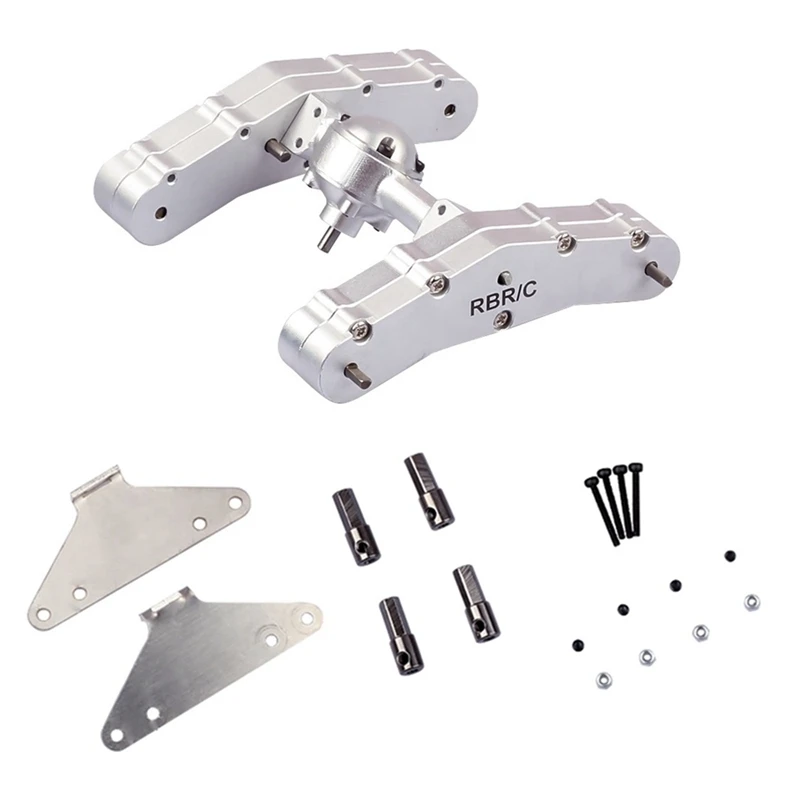 

4WD Modified 6WD Metal Axle Base Balance Board Seesaw for WPL B14 B24 Q61 Q62 1/16 RC Car Upgrade Parts