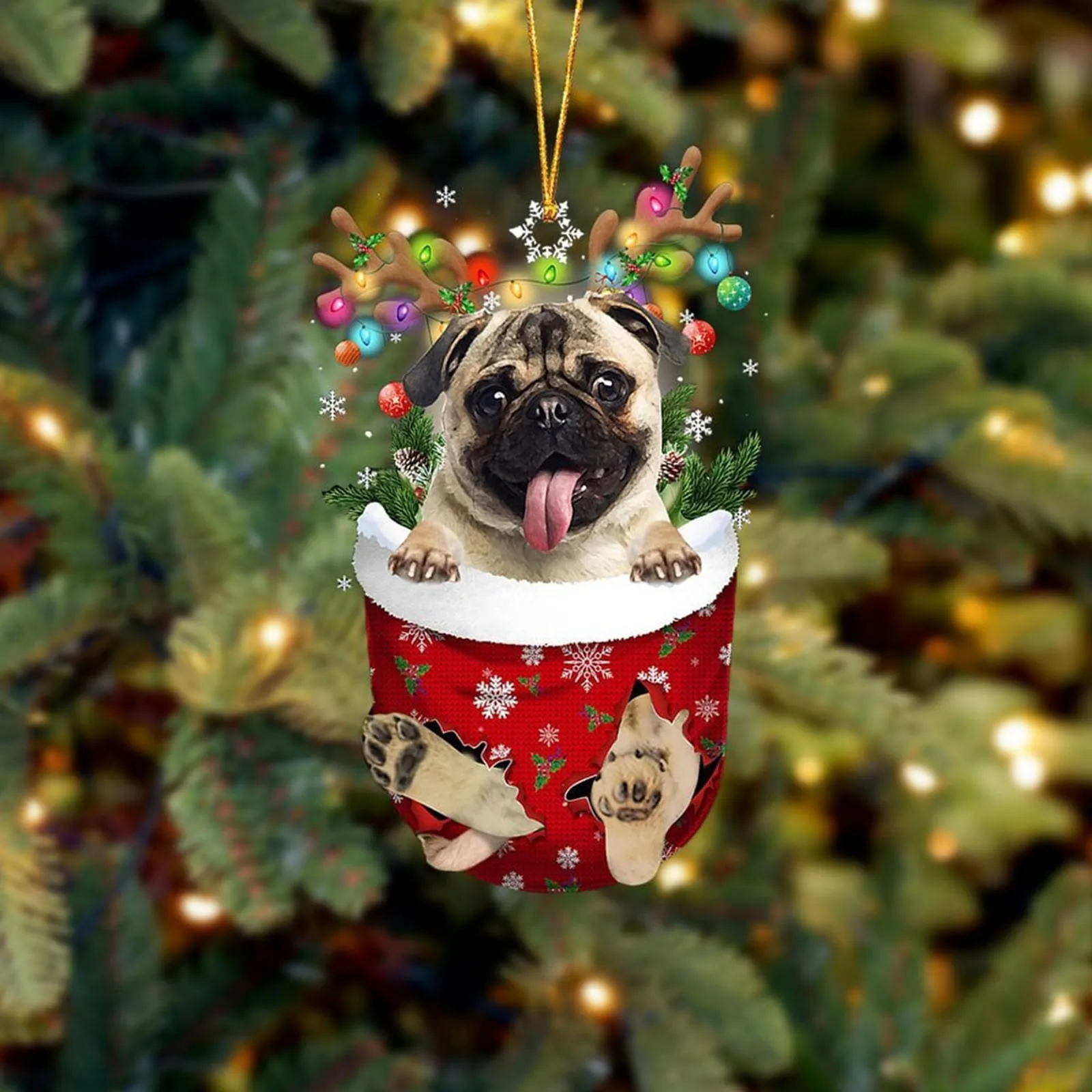 

2023 подвеска на рождественскую елку, милый щенок из акриловой смолы, новая комната, рождественский подарок, украшение, праздничный подарок, собака, Товары для детей, игрушки
