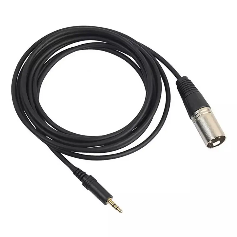 Cord for Microphone Stereo Jack Audio Adapter Cable 3.5mm Audio 3.5mm Plug to 3 Pin XLR Male Microphone Audio 1.5/3/5/10m