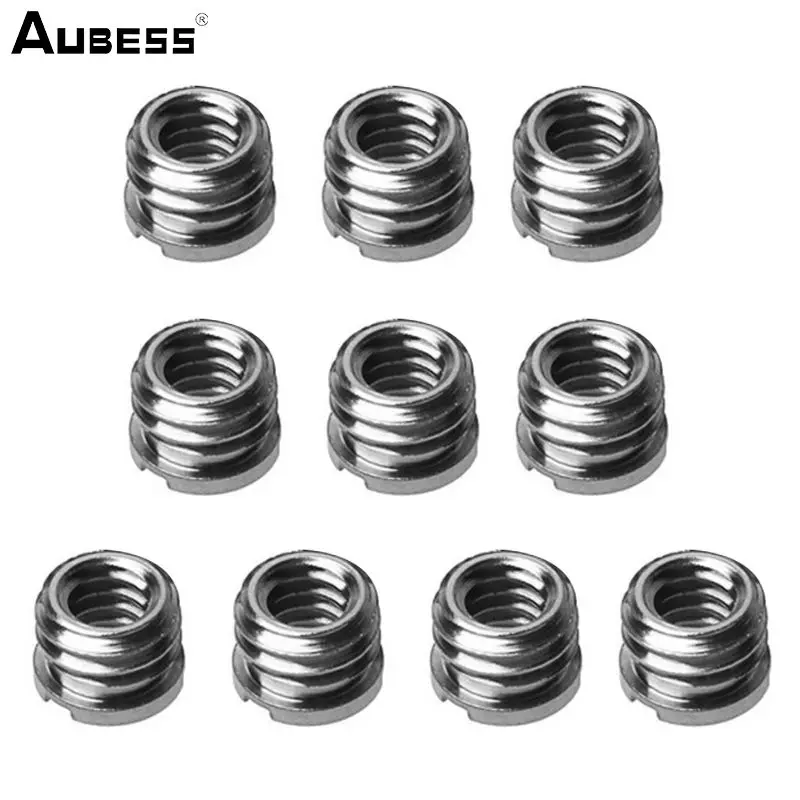 

Преобразующий стандартный винт от 1/4 до 3/8 дюйма 10 шт., винты для преобразования штатива, монопода, изготовлены из нержавеющей стали, антикор...