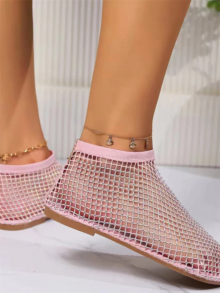 Женские босоножки на плоской подошве Msfilia цвета в ассортименте