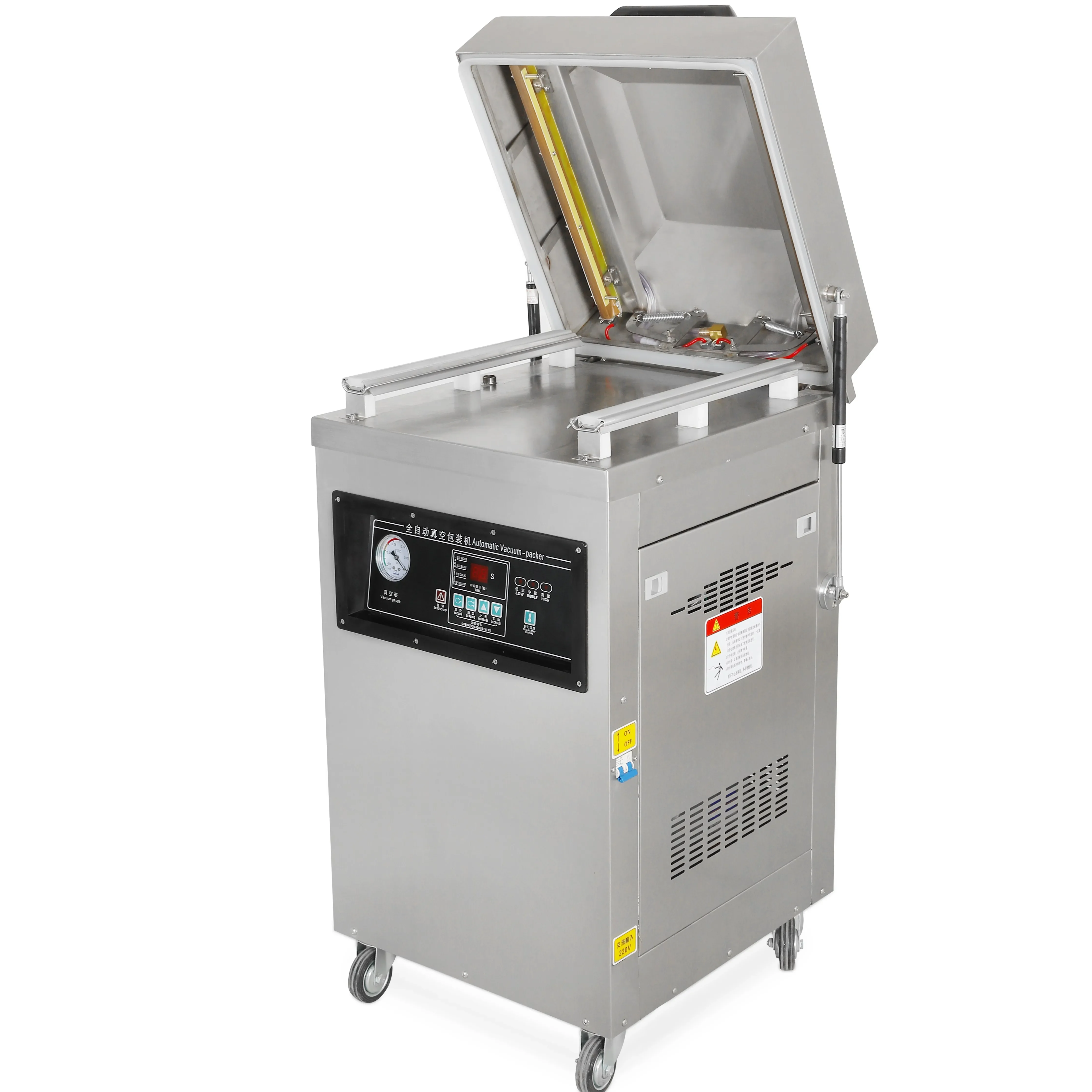 430 мм коммерческая автоматическая машина для вакуумной упаковки пищевых