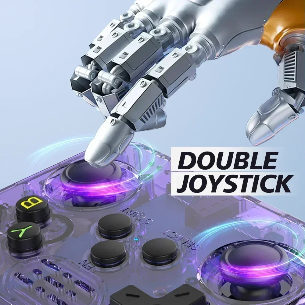 Фото BOYHOM 256G/128G/64G R36S ARKOS 2,0 Ретро портативная игровая консоль 3,5-дюймовый IPS-экран, портативный карманный игровой плеер для детей в подарок №4