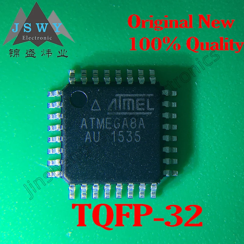 5-30ШТ ATMEGA8A-AU пакет QFP32 AVR микроконтроллер 8-битный контроллер ATMEL подлинный 100% новый оригинальный безвозмездная доставка