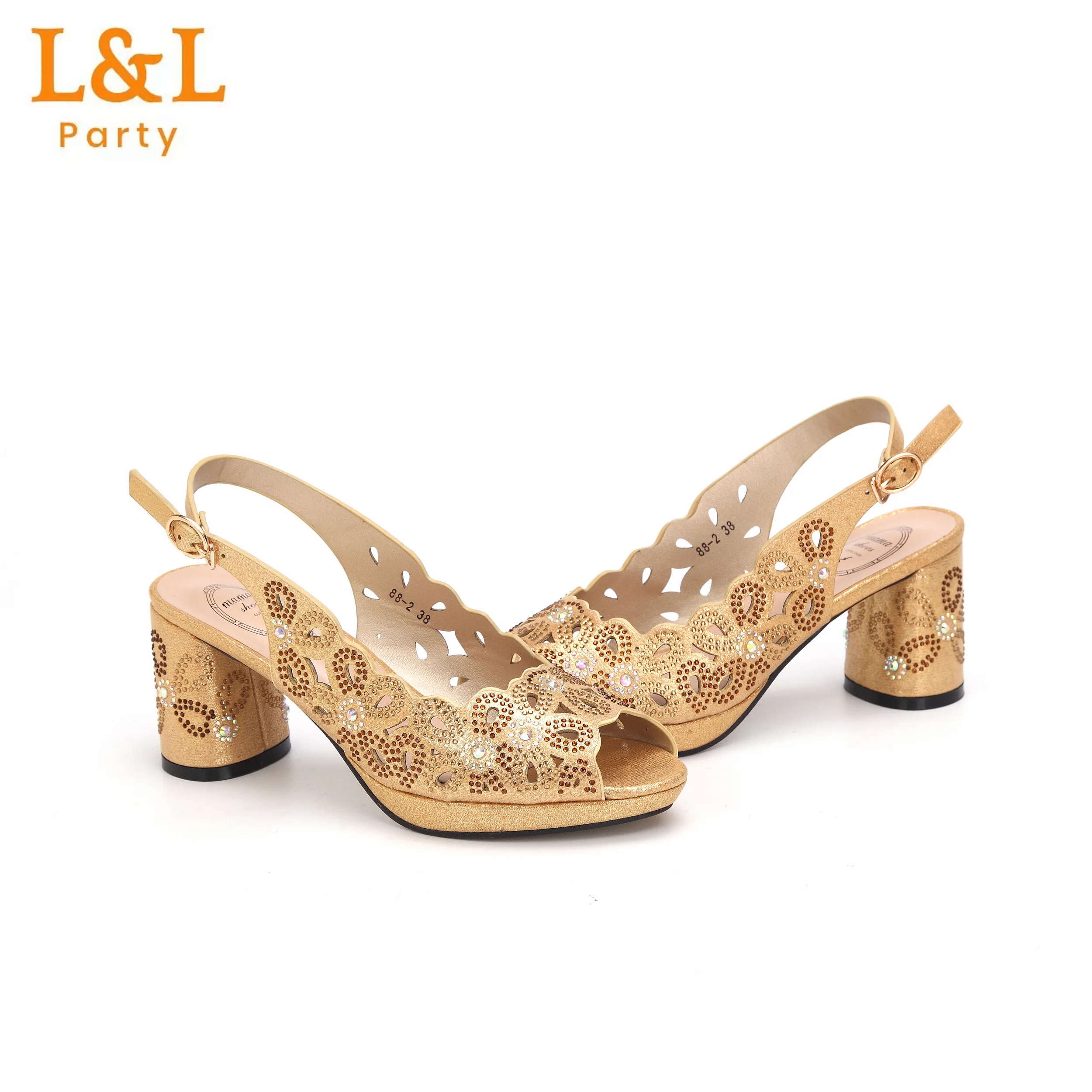 Новое поступление 2024 Лидер продаж женская обувь с открытым носком комплект