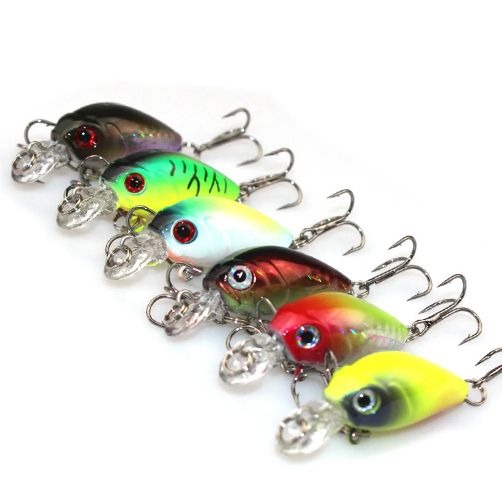 

6pcs 65cm/42g Fat Fish Artificial Lures Hook Fishing Accessories (Random Color)