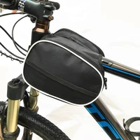 bicycle cycling mountain bike frame front tube small pannier saddle pouch bag waterproof cycling bag bike accessories ciclismo