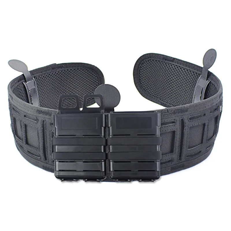 

Military Army Waist Support Molle Tactical Belt Padded Waistband Outdoor Wargame Paintball Hunting Girdle Airsoft Combat Belts