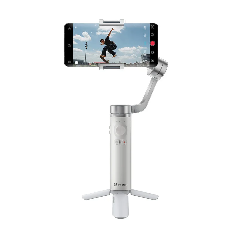 

New PTZ Mobile Phone Stabilizer Live Selfie Stick Three-axis Anti-shake Cell Phone Vlog Shooting Gimbal Stabilizer