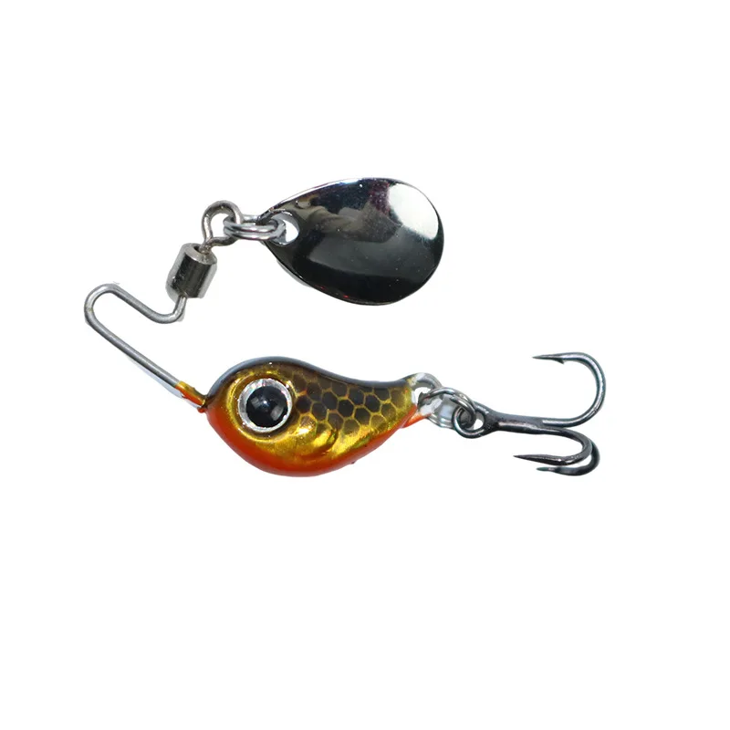 LETOYO 4 г/8 г микро-ложка плавный кренк ВИБ рыболовная приманка длинное забрасывание