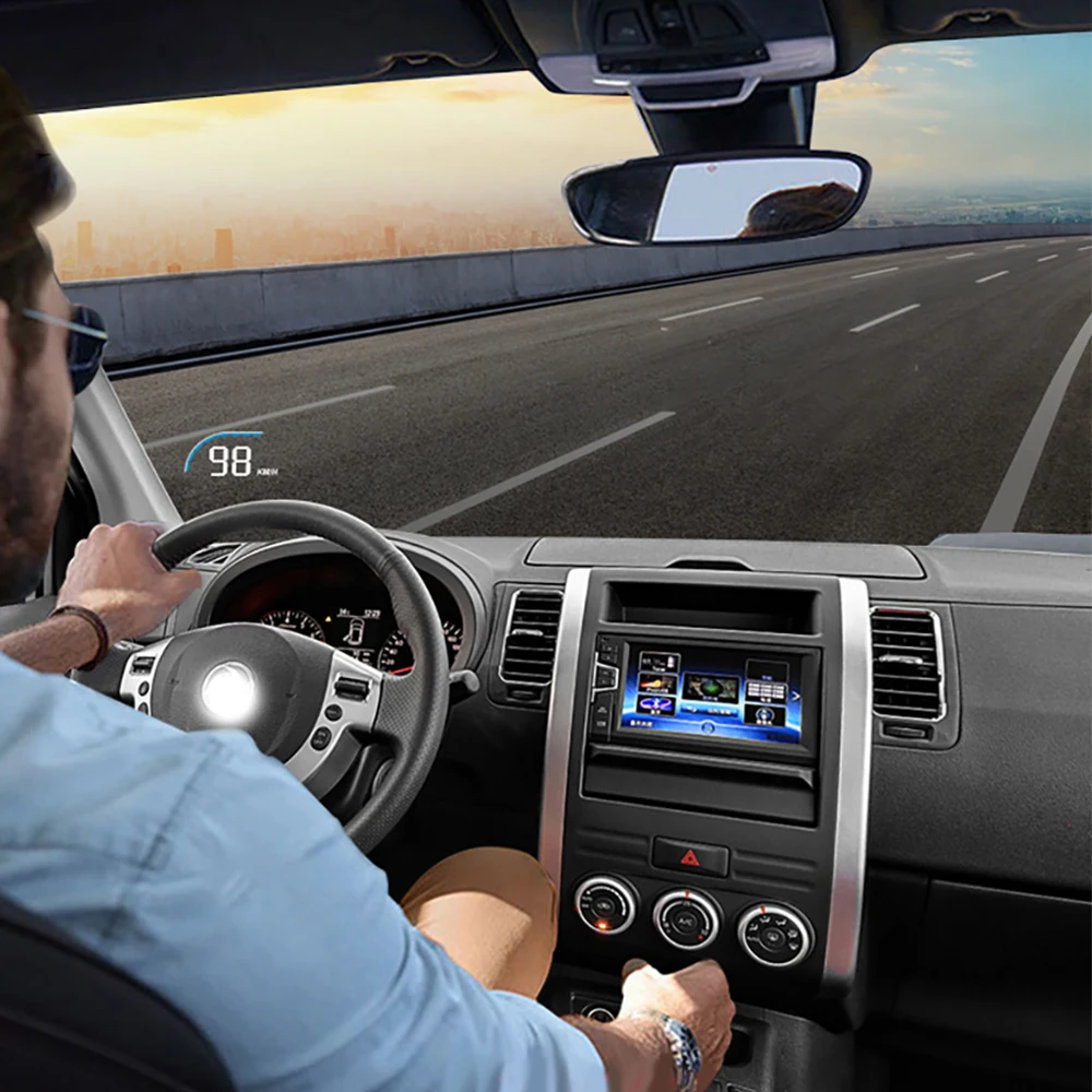 ZJCGO автомобильный HUD проекционный дисплей спидометр проектор электронные